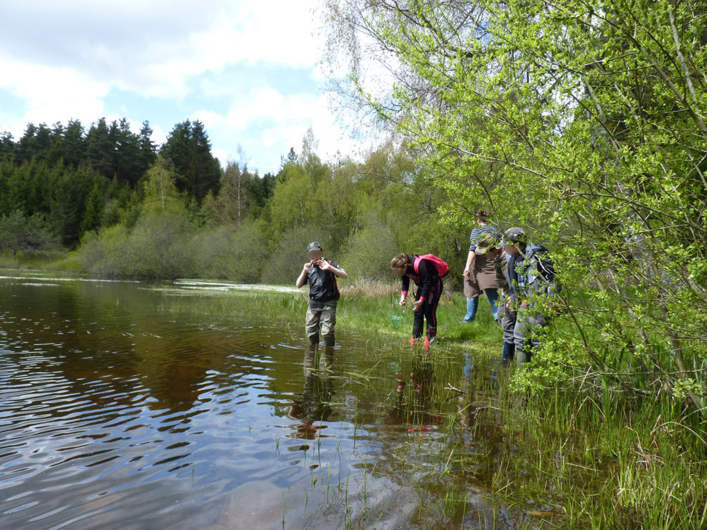 Projet pédagogique au lac de Malaguet